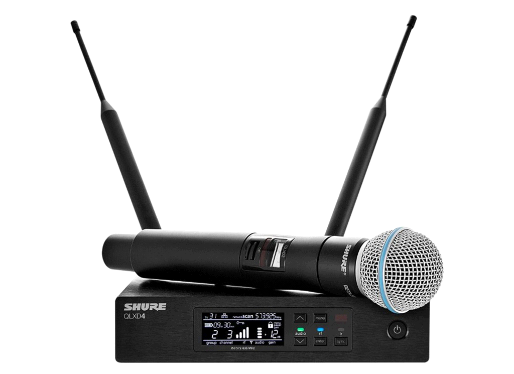 Shure QLXD24 Wireless Handheld